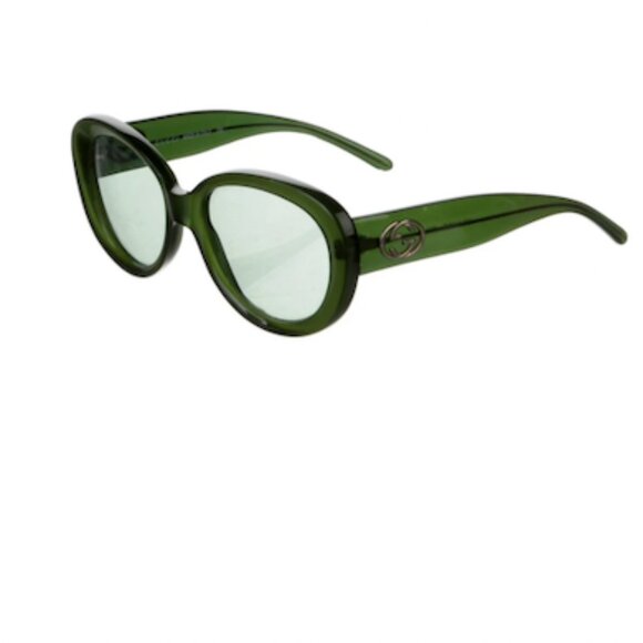Vintage Green Gucci Cat-Eye Sunglasses + Case main image 10